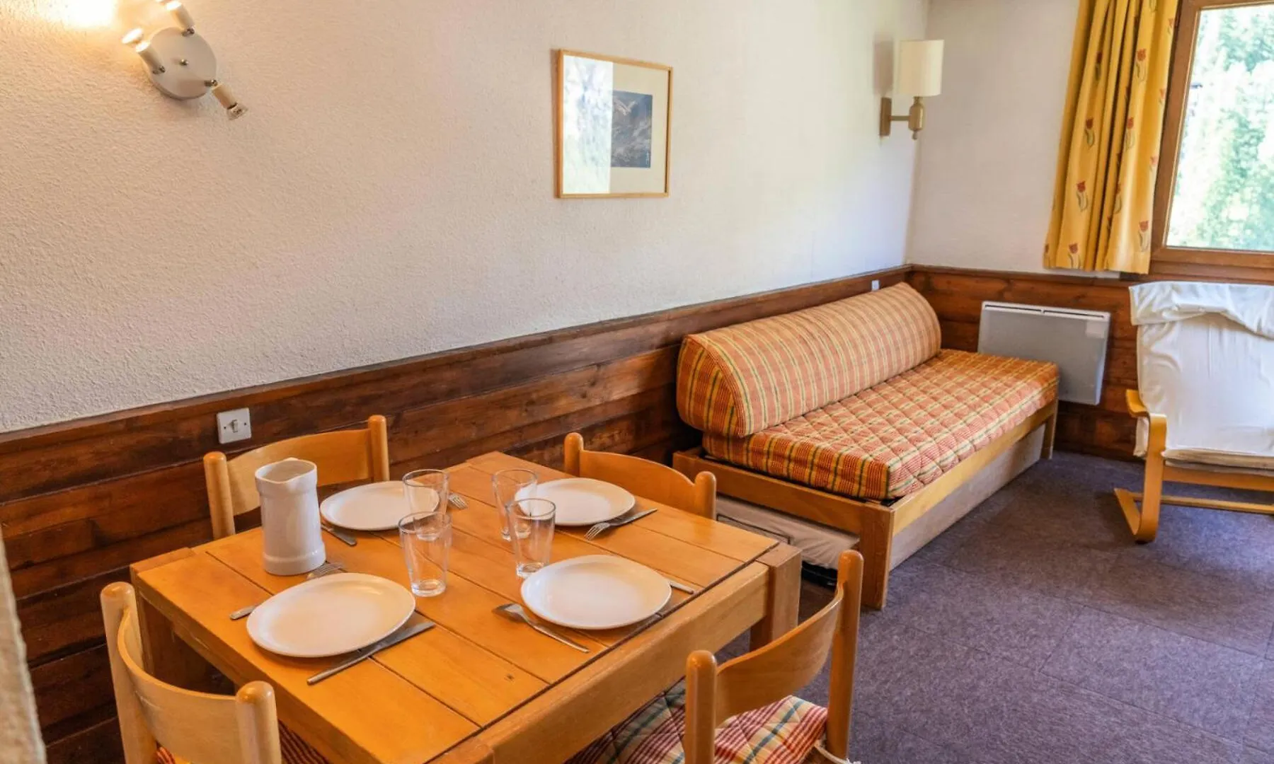 Апартаменты Residence Le Belvedere - Studio Cabine Au Coeur Des Orres 1650 Mae-6674 Лез-Ор Франция